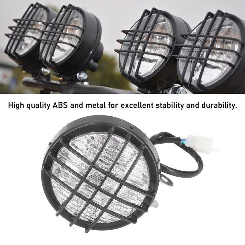 12V 8W LED Front Headlight for 50cc 110cc 125cc 150cc