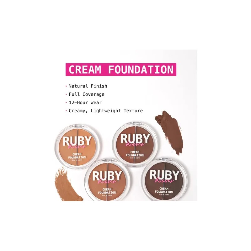 Ruby Kisses Cream Foundation 3d Face Creator Base