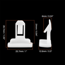 X AUTOHAUX Car Retainer Clips Liner Fastener Rivet Replacement 75392-35220 for Toyota for Lexus 25pcs