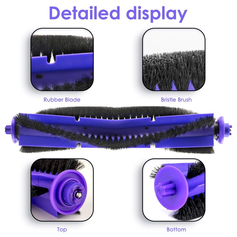 (2 Pieces) Replacement Brush Rollers Compatible with Narwal Freo Robot