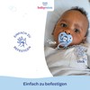 babynova Dummy Chain with Clip, Set of 2, Dummy Holder