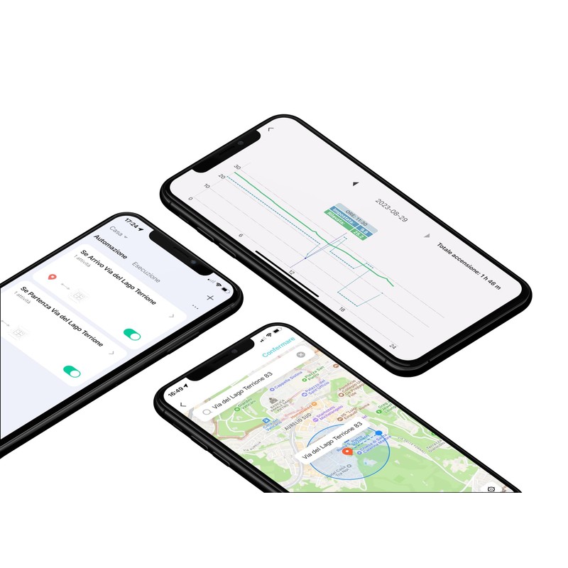 Digital WiFi Thermostat with Dual Band Compatible with Alexa -