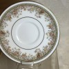 NORITAKE IRELAND” MORNING JEWEL” # 2767 FOOTED CUP & SAUCER