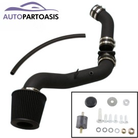 VEHITO Black Cold Air Intake Induction Pipe w/ Filter for Nissan 350Z Infiniti G35 V35
