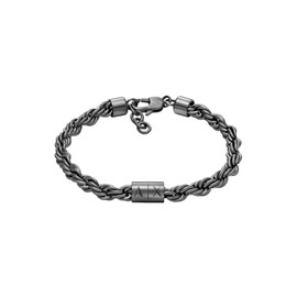 Armani Exchange AXG0164060 Men's Gunmetal Stainless Steel Bracelet