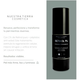 Retinol 1% Crema Despigmentante, Anti-edad Y Anti-arrugas Momento de aplicación Noche Tipo de piel Todo tipo de piel