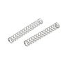 sourcingmap Compression Spring,304 Stainless Steel,3mm OD,0.3mm Wire Size,20mm Free Length,Silver