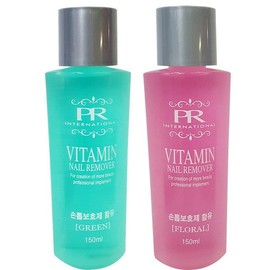 Prolance Vitamin Nail Remover 150ml Acetone / 비타민 네일 리무버 150ml 아세톤