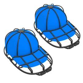 Spldsun Pack of 2 Cap Washer, Cap Stand, Plastic, for Adults and Children, for Cleaning Hats in Dishwasher, Can Be Used (Black)