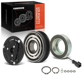 A-Premium Air Conditioner AC Compressor Clutch Kit Compatible with Subaru Forester 2008-2013, Impreza 2008-2014, WRX STI 2015-2021, H4 2.5L