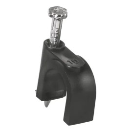 Grapa Curva 10 Mm Negra Bolsa Con 20 Piezas Volteck 48282                                                                                             