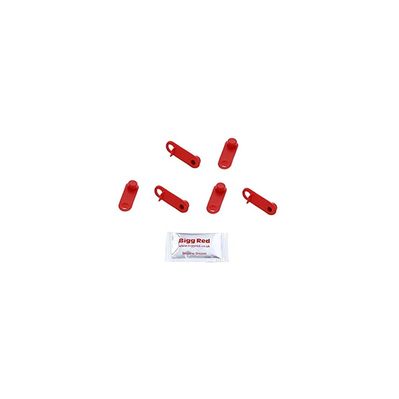 Bigg Red - Bleed Nipple Covers - Compatible with Suitable