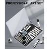 25PCS Art Mechanical Pencil Set with Case 3PCS Metal Artist