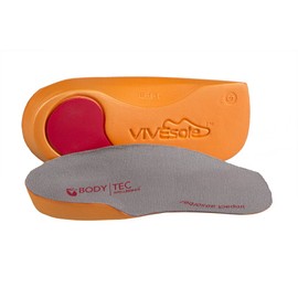 Bodytec Ultra Slim Orthotic arch support insoles for over pronation (9-10.5 L)