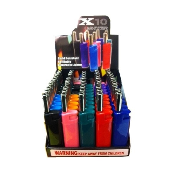 Extended X10 Wholesale Electric Lighter BBQ Short Lighter 50 Tray