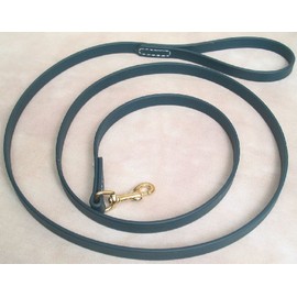 6' Long 5/8" Hunter Green Beta Biothane Dog Leash