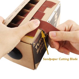 O'skool Turner’s Sanding Pack Abrasive Strip Kit 5 Grits with Dispenser for Wood Turners, Furniture Repair, Woodworkers, Metal Workers, Automotive Body Work | 150, 240, 320, 400, 600 Grit Rolls…