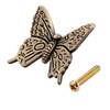 5Pcs Vintage Butterfly Cupboard Door Knobs Cabinet Handles Furniture Chest