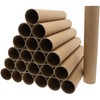 Brown Cardboard Tubes for Crafts (1.75 x 8 In, 24