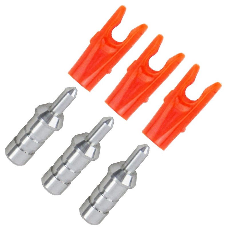 UP100 24 Sets Outer Diameter 6.2mm Pin Nock S Size