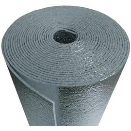 5mm Reflective Thermal Insulation Foil Foam Core Double Sided Radiant Barrier Cold & Heat Shield Attics Ceilings Walls Steel Buildings Roofing Warehouse Crawlspace 60" x5' R8 / Meets ASTM Fire Codes