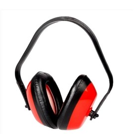 Lawn mower work folding earmuffs factory noise reduction headset type industrial folding prevent yellow