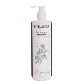 Botanicus Shampoo de Argán Reparador e Hidratante 2 en 1 para Cabello Seco y Dañado con Aloe Vera y Pro Vitamina B5-480 ml
