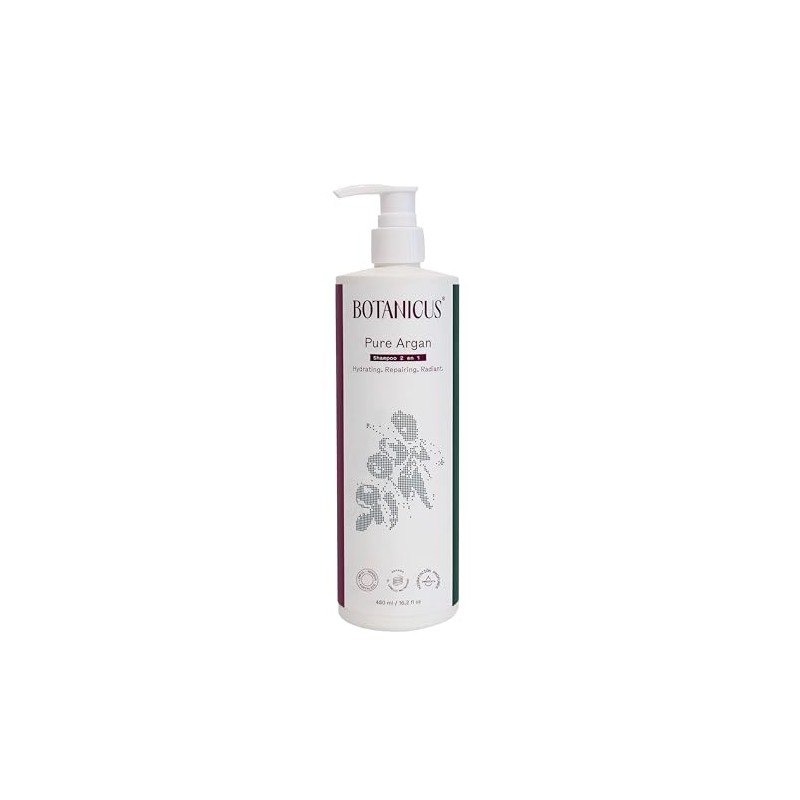 Botanicus Shampoo de Argán Reparador e Hidratante 2 en 1