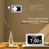 CAZOKASI 8inch Extra Large Impaired Vision Digital Alarm Clock with