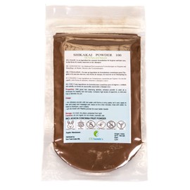 SHIKAKAI Powder - 100/200/300 g - Good Hair Cleaning Capacity | Suitable for All Hair Types & Oily Skin, Problem Skin | 100% Pure and Natural (100 g)