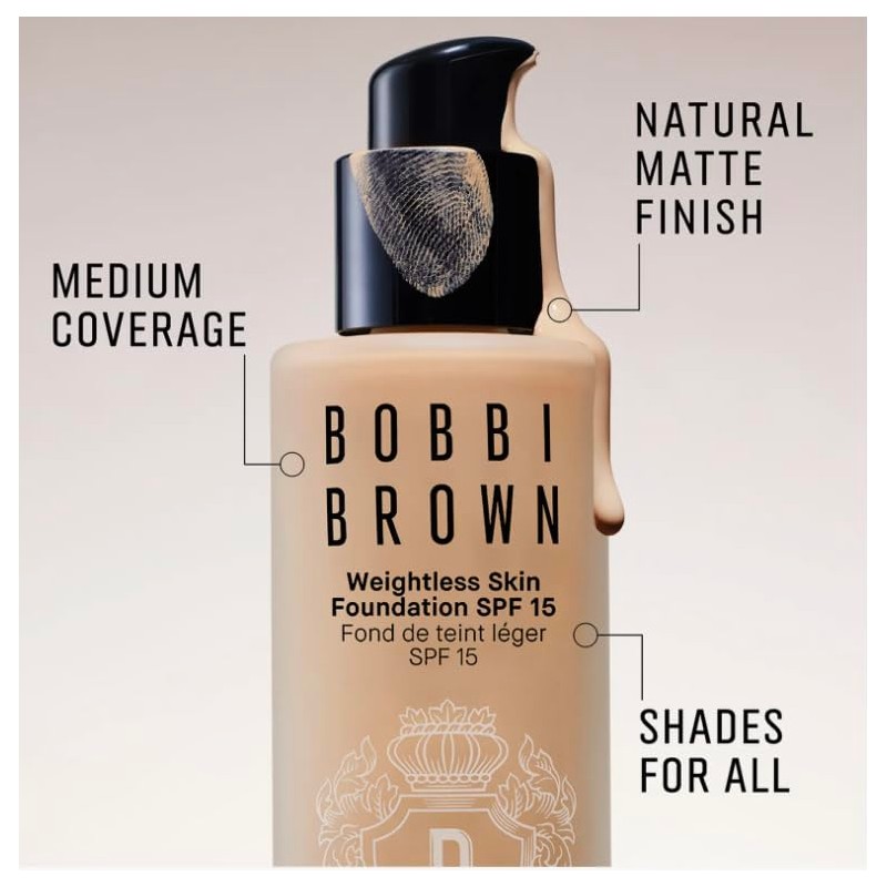 Bobbi Brown Weightless Skin Foundation, SPF 15, Natural