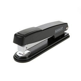 Rapesco 0753 C530 Metal Full Strip Stapler, 25 Sheet Capacity, Black