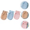BIUDECO 3pcs Exfoliating Bath Mitt Set Comfortable Dual Sided Skin