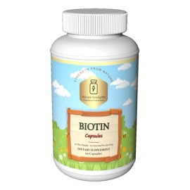 Cápsulas De Biotina Orgánica 10,000 Mcg - Organic Strength