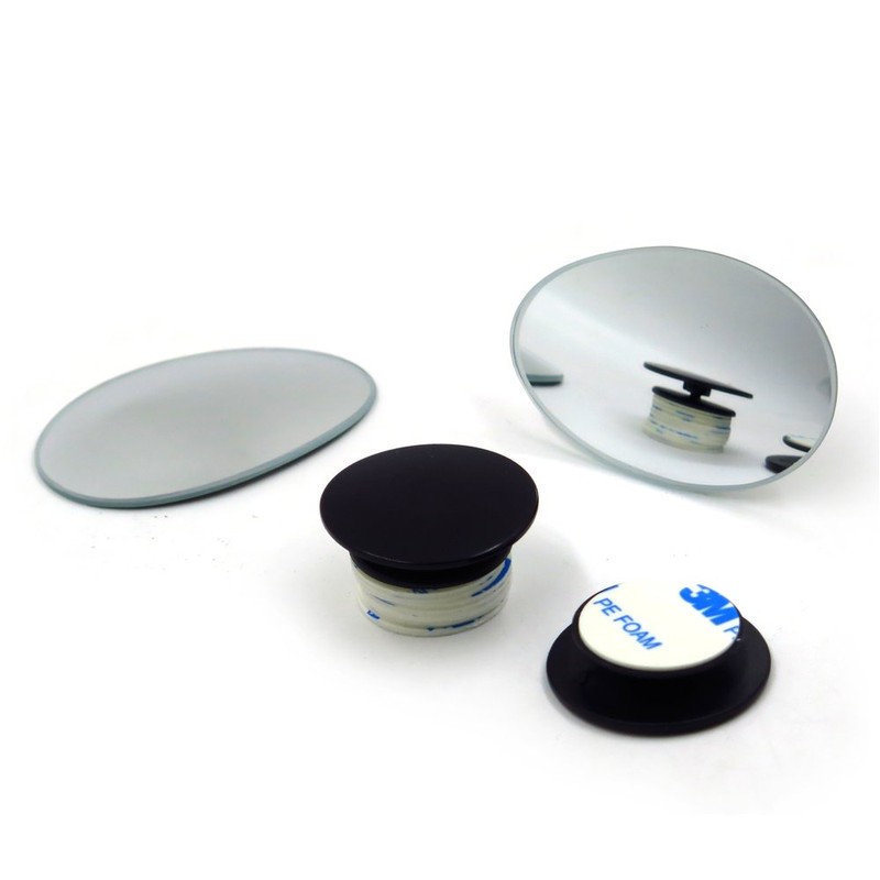 SMT-360° Adjustable Oval Wide Angle frameless Rear Side View Car