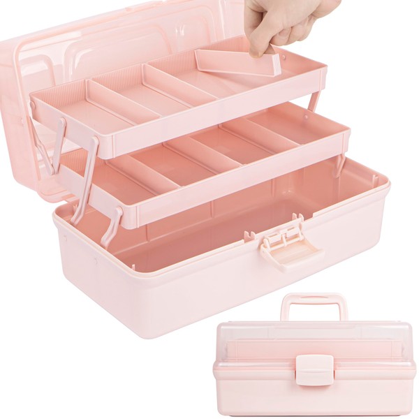 Creahaus 32 cm 3 Shelf Multi-Purpose Storage Box, Sorting Box,