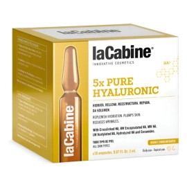 Ampolletas Faciales Acido Hialuronico Lacabine 10 X 2 Ml                                                                                              