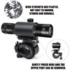 xiruiubao Torch Mount Bicycle, 360 Degree Rotatable Bicycle Light Holder
