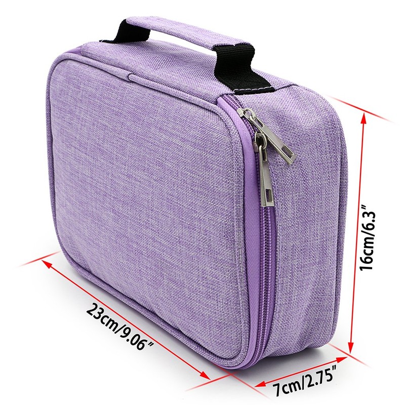 IGNPION Large Pen Pencil Case Stationery Pouch Bag Case for