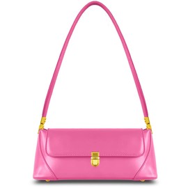 cuiab Women's Shoulder Bag, Shoulder Bag for Women, Pink Purse, Pink Shoulder Bag, Vintage Shoulder Bag(Pink)