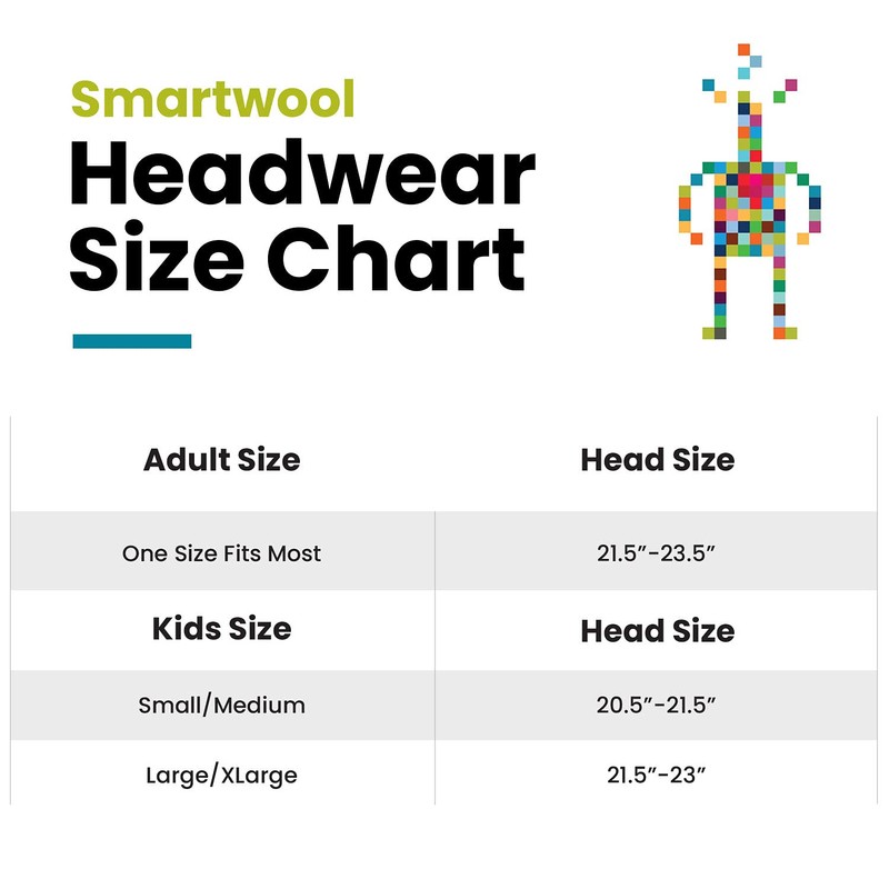 Smartwool Standard Fleece Lined Headband, Black, One Size