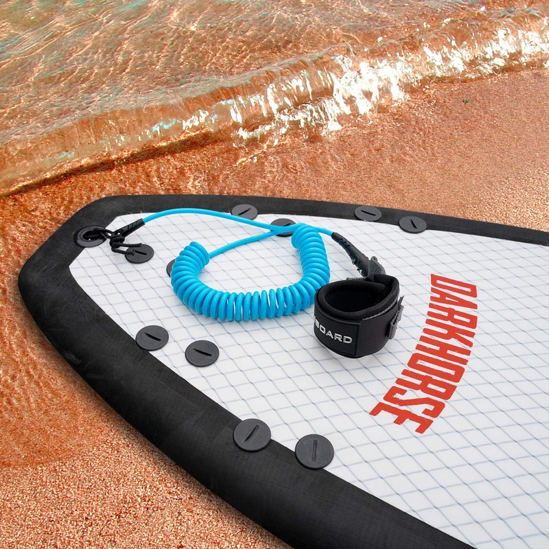 Paddle Board Leash,Single Turn Surf Leash for Longboard,Paddleboard,Surfboard 5.5mm Replacement