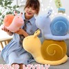OUKEYI 14.9 Inches Cute Cartoon Snail Doll Plush Toy Children?s
