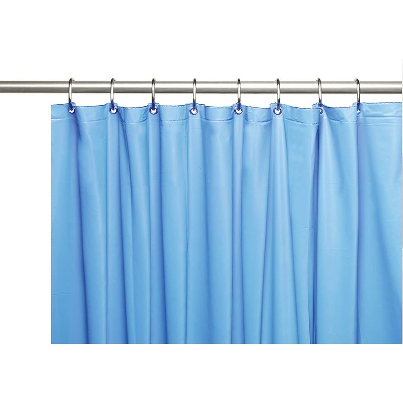 Venice Collections Elegant Heavy Duty Vinyl Shower Curtain Liner with