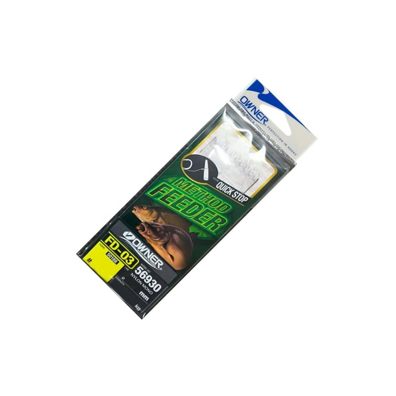 Owner Method Feeder Fishing Hooks with Quick Stop - 6