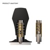 Normcore V4 Spring Tamper 51.5 mm, Pressure Regulating Barista Coffee