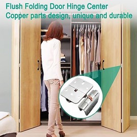 CinematicBake Adjustable 180 Degree Hinge, Locking Hinge, Folding Hinge, Adjustable Door Hinge, Wing Table Hinge, 4 Pieces, Easy Installation, Easy to Use