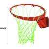 WANGCL Glow in The Dark Basketball Net Outdoor 12 Loops
