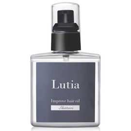 Lutia Hair Oil (Moisturized) No Rinse Treatment, Hair Quality Improvement Salon 4.2 fl oz (120 ml) (Moisturizing Type)