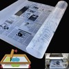 13"x19" Screen Printing Film 75 Sheets Waterproof Inkjet Transparent Film